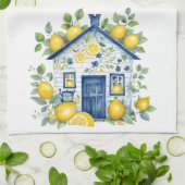 La Dolce Vita Lemon Cottage Kitchen Towel Theedoek (Gevouwen)