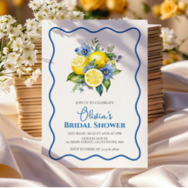 La Dolce Vita Lemon floral Vrijgezellenfeest Kaart