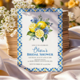 La Dolce Vita Lemon floral Vrijgezellenfeest Kaart