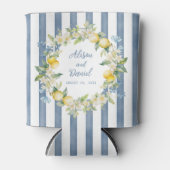La Dolce Vita Lemon Floral Wedding Koelbox Blikjeskoeler (Voorkant)