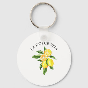 La Dolce Vita Lemon Italiaanse zomer Limoncello Am Sleutelhanger