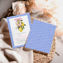 La Dolce Vita Lemon Pink Bow Vrijgezellenfeest