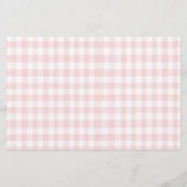 La Dolce Vita Lemon Pink Bow Wensen voor Baby Flyer (Achterkant)