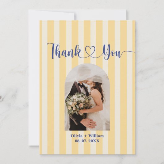 La Dolce Vita Lemons Italiaans Vrijgezellenfeest Bedankkaart (Voorkant)