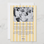 La Dolce Vita Lemons Italiaans Vrijgezellenfeest Bedankkaart (Achterkant)