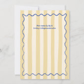 La Dolce Vita Lemons Italiaans Vrijgezellenfeest Kaart (Achterkant)