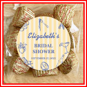 La Dolce Vita Lemons Italiaans Vrijgezellenfeest Ronde Sticker