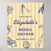 La Dolce Vita Lemons Italiaans Vrijgezellenfeest W Poster (Voorkant)