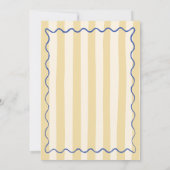 La Dolce Vita Lemons Italiaanse Zomerfeest Kaart (Achterkant)