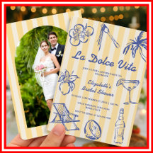 La Dolce Vita Lemons Italian Bridal Shower PHOTO
