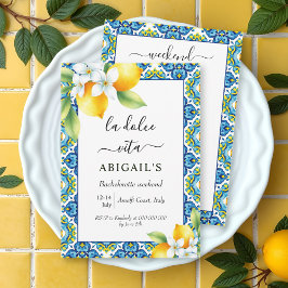 La Dolce Vita Mediterraan vrijgezellenweekend Kaart