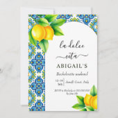 La Dolce Vita Mediterraan vrijgezellenweekend Kaart (Voorkant)