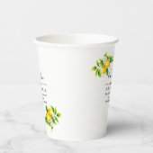 La Dolce Vita Mediterraan vrijgezellenweekend Papieren Bekers (Links)