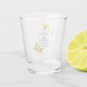 La Dolce Vita Mediterraan vrijgezellenweekend Shot Glas (Achterkant)