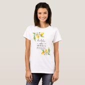 La Dolce Vita Mediterraan vrijgezellenweekend T-shirt (Voorkant volledig)
