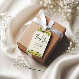 La Dolce Vita - Mediterrane citroen bruiloft Cadeaulabel