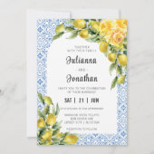 La Dolce Vita - Mediterrane Italiaanse citroen bru Kaart (Voorkant)