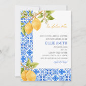 La Dolce Vita | Mediterranean Lemon Vrijgezellenfe Kaart (Voorkant)