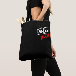 La Dolce Vita Medium All-Over-Print Canvas tas