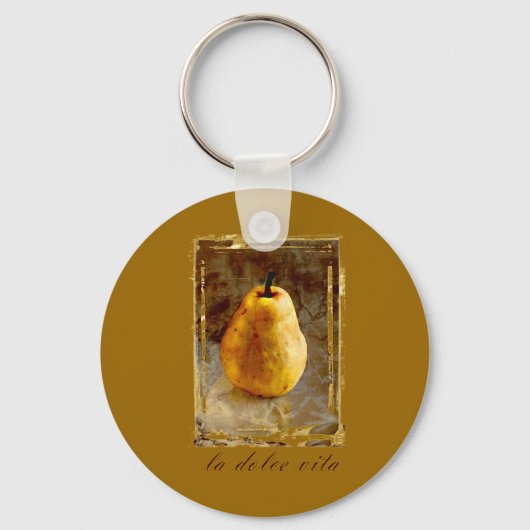 La Dolce Vita Pear Sleutelhanger (Voorkant)