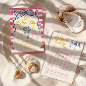 La Dolce Vita Poolside Bachelorette Weekend Kaart