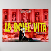 LA DOLCE VITA POSTER (Voorkant)