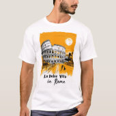 La Dolce Vita - Poster Art T-shirt (Voorkant)