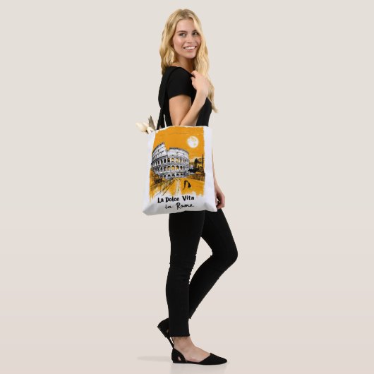 La Dolce Vita - Poster Art Tote Bag (Op model)