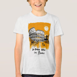 La Dolce Vita - Poster Art Tri-Blend Shirt