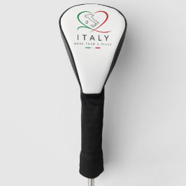 "La Dolce Vita" Premium Golf Driver Hoesje Golfheadcover