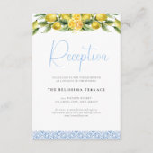 La Dolce Vita Receptie Insert Kaart (Voorkant)