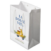La Dolce Vita Spritz & Stack Mahjong Favor Medium Cadeauzakje (Voorkant Gekanteld)