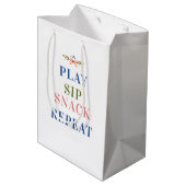 La Dolce Vita Spritz & Stack Mahjong Favor Medium Cadeauzakje (Achterkant Gekanteld)