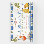 La Dolce Vita Spritz & Stacks Spandoek (Verticaal)