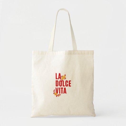 La dolce vita tote bag (Voorkant)