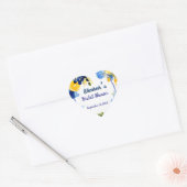 La Dolce Vita-Vrijgezellenfeest Hart Sticker (Envelop)