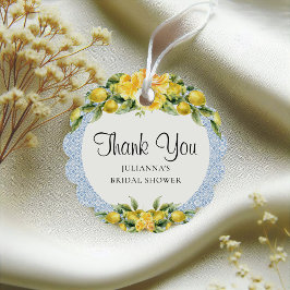 La Dolce Vita - Vrijgezellenfeest Mediterrane citr Bedankjes Labels