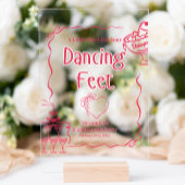 La Dolce Vita vrijgezellenweekend Acryl Bord