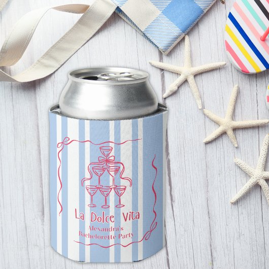La Dolce Vita vrijgezellenweekend Blikjeskoeler