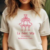 La Dolce Vita vrijgezellenweekend T-shirt