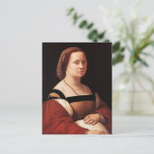 "La Donna Gravida" Briefkaart (Staand voorkant)