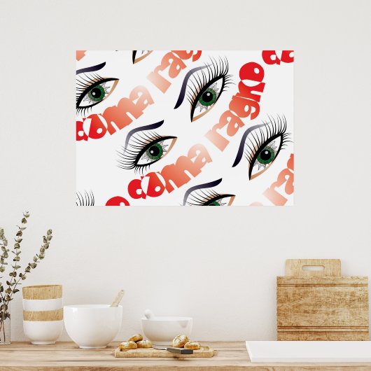 La donna ragno/Poster Poster (Keuken)