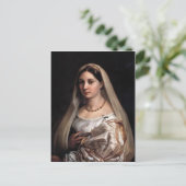 La Donna Velata briefkaart (Staand voorkant)