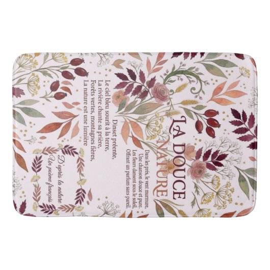 La Douce Nature Sherpa Dekensprei Badmat (Voorkant)