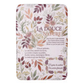 La Douce Nature Sherpa Dekensprei Badmat (Voorkant Verticaal)