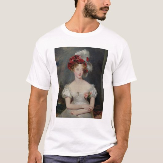 La Duchesse de Berry c.1825 T-shirt (Voorkant)
