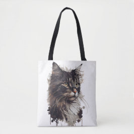 La Elegancia felina en tu vida Tote Bag