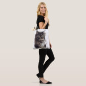 La Elegancia felina en tu vida Tote Bag (Op model)