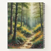 La Elfa del Bosque Notitieboek (Achterkant)