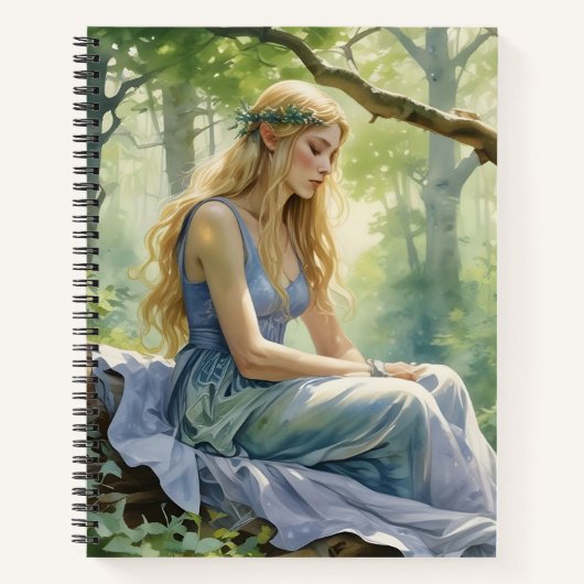 La Elfa del Bosque Notitieboek (Voorkant)